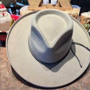 Shyanne 100% Wool Gray Cowgirl Country Hat